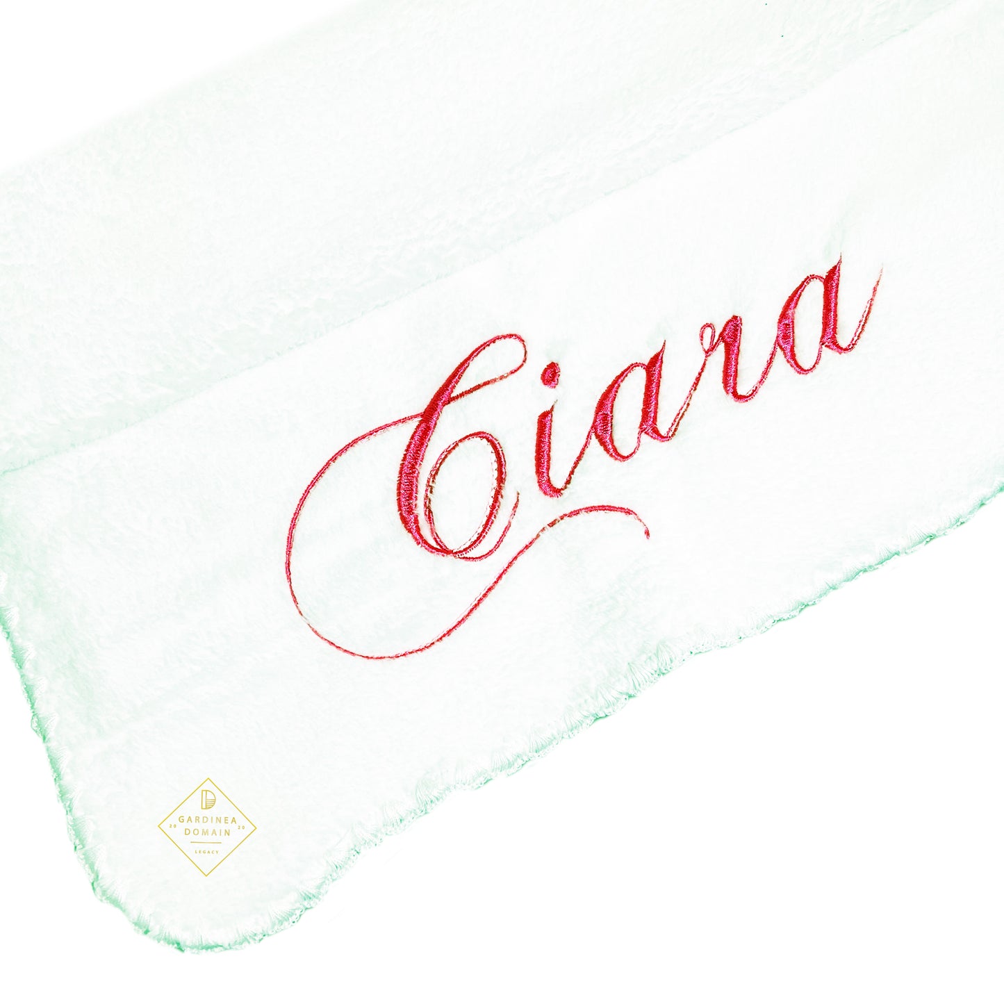 Trusou elegant botez Gardinea Domain® 10 piese, cutie trusou din catifea mov cu mesajul "Azi m-am botezat!", decor dantela